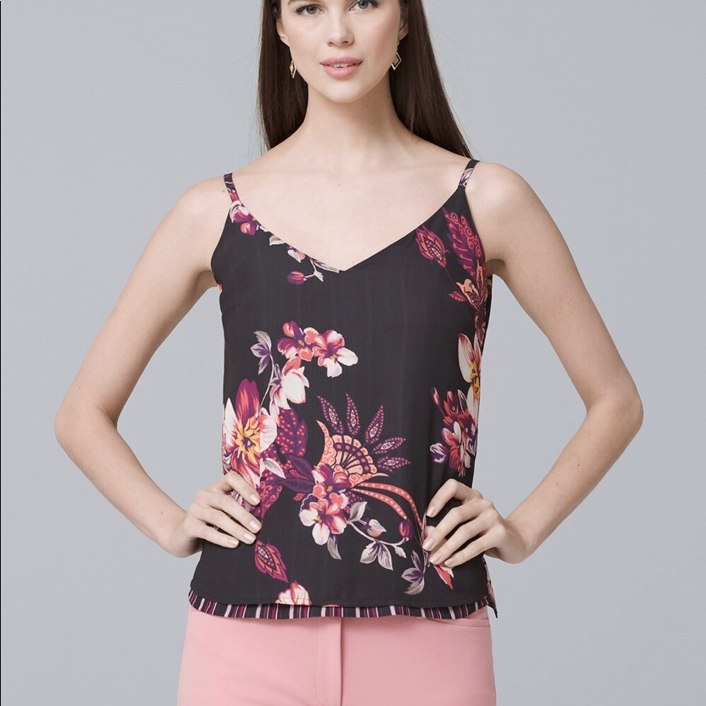 White House Black Market reversible top